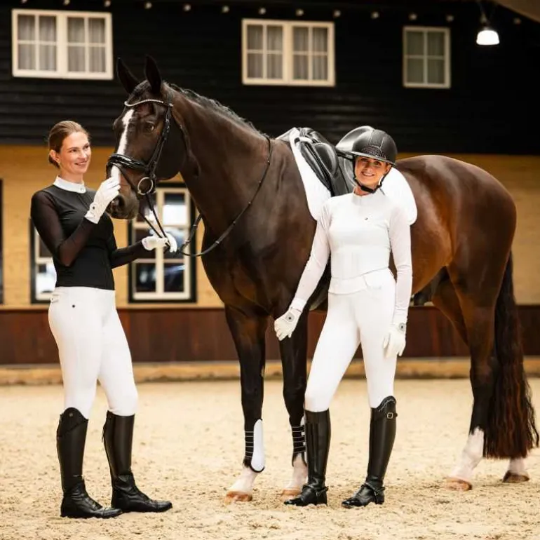 Polo de concours pour femme Sennah QHP