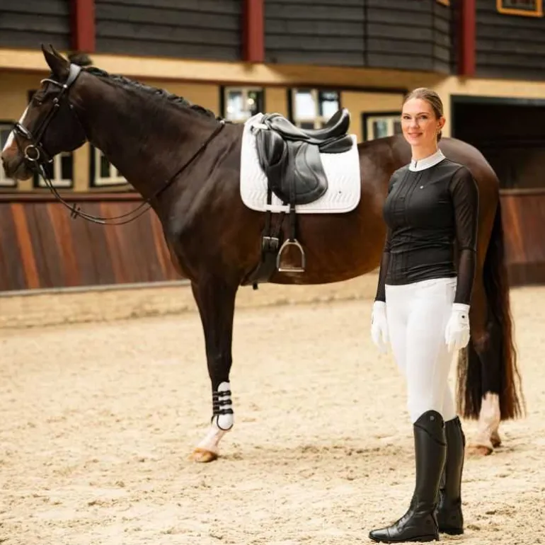 Polo de concours pour femme Sennah QHP