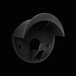 Porte-bridon plastique noir