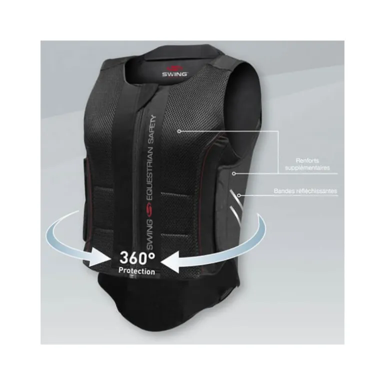 Protection dorsale flexible P07 Enfant Swing