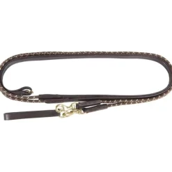 Rênes Allemandes cuir et corde T de T