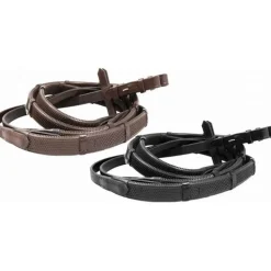 Rênes caoutchouc avec arrêtoirs T de T