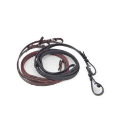 Rênes Caoutchouc 13mm Stationata Boucle Argent