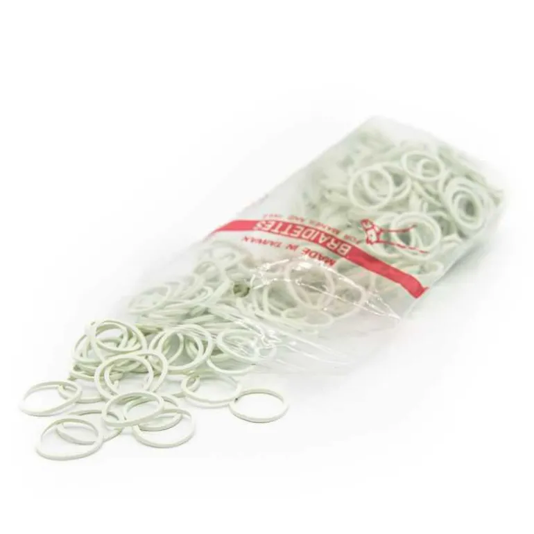 Sachet de 500 elastiques à natter