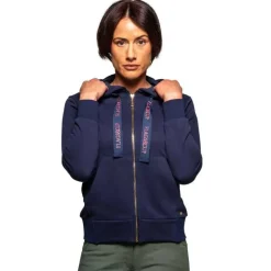 Sweat à capuche pour femme Lomita Flags&Cup