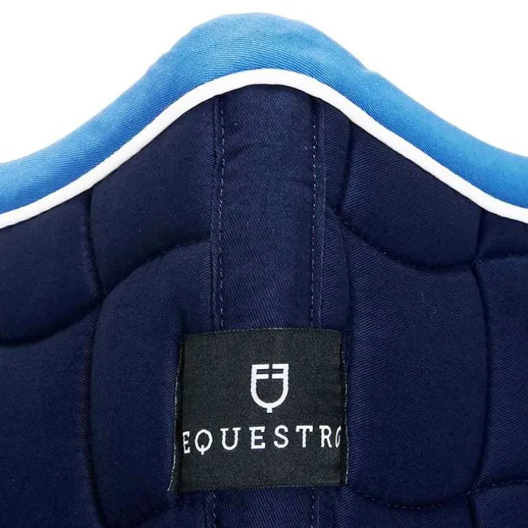 Tapis de Selle mixte Coton Equestro
