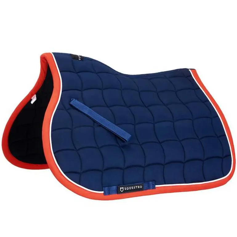 Tapis de Selle mixte Coton Equestro
