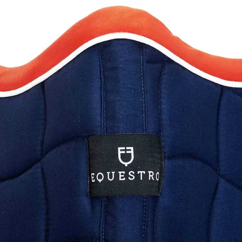 Tapis de Selle mixte Coton Equestro