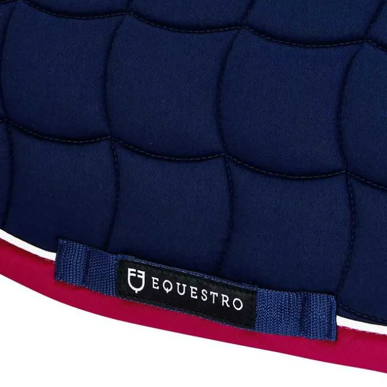 Tapis de Selle mixte Coton Equestro