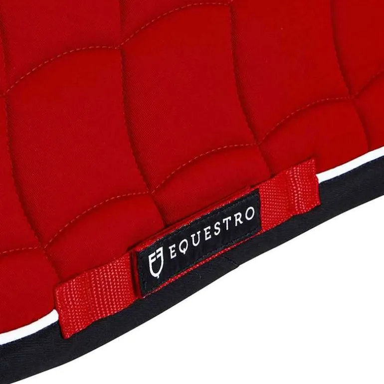 Tapis de Selle mixte Coton Equestro