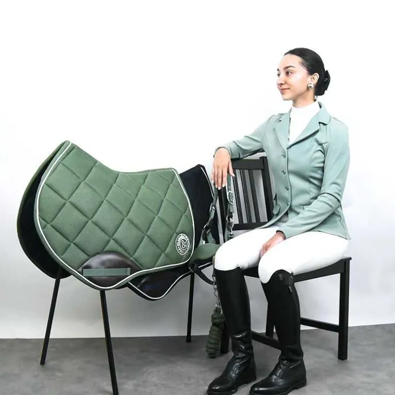 Tapis de selle mixte Socorro Flags & Cup