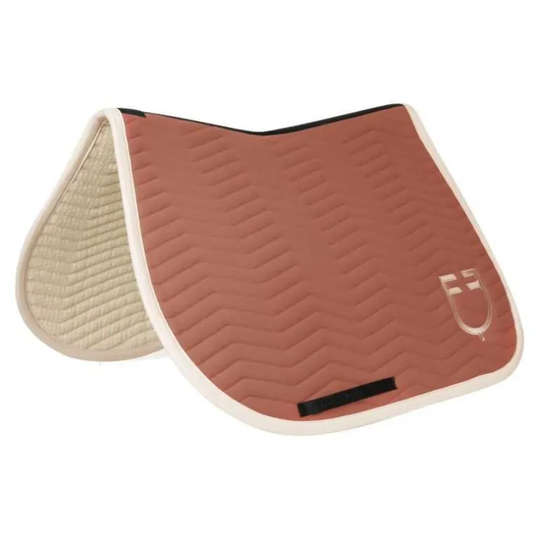 Tapis de selle mixte Wave Equestro Redwood antique White