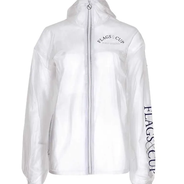 Veste de pluie à capuche mixte Norwich Flags & Cup