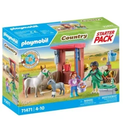 Vétérinaire avec animaux de la ferme Playmobil